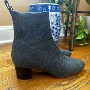 Everlane brand charcoal gray boots